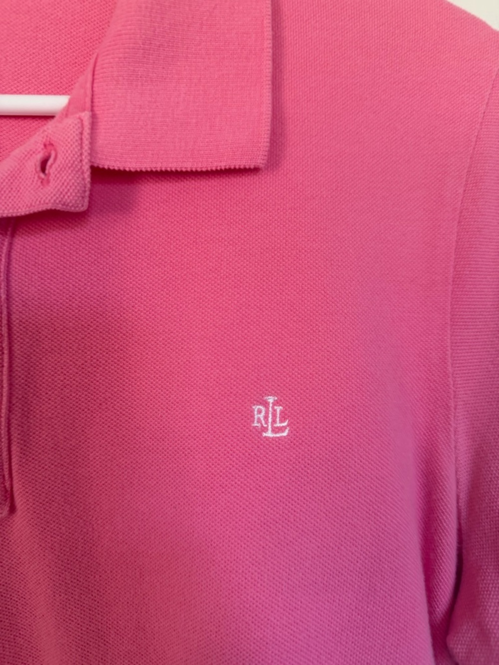 Ralph Lauren Rose Pink Classic Polo Shirt - Picture 2 of 4